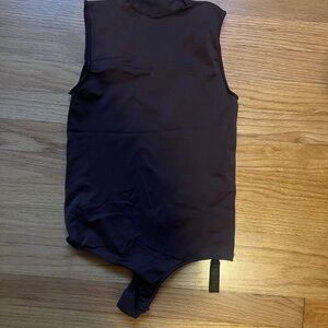 SKIMS Black Sleeveless Bodysuit